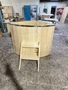 Купель из кедра угловая, 1200x1300x1300 мм купель фото  фото - 4