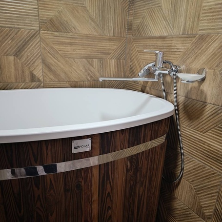 Купель Polar Spa STANDART 79 овальная для 1 человека (термососна светлая)  фото - 6