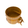 Купель BentWood круглая из лиственницы (D=1,50 м.), h=1 м. Натуральная Рустик для бани фото - 2 BentWood круглая из лиственницы (D=1,50 м.), h=1 м. Натуральная Рустик купель фото фото - 2