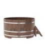 Купель BentWood овальная из дуба (D=1,80 м.), h=1,1 м. Мореная Премиум для бани фото - 3 BentWood овальная из дуба (D=1,80 м.), h=1,1 м. Мореная Премиум купель фото фото - 3