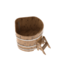 Купель BentWood угловая из дуба (1,19 х1,19 м.), h=1,1 м. Натуральная Премиум в наличии на сайте фото - 2 BentWood угловая из дуба (1,19 х1,19 м.), h=1,1 м. Натуральная Премиум купель фото фото - 2