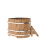 Купель BentWood угловая из дуба (1,19 х1,19 м.), h=1,1 м. Натуральная Премиум в наличии на сайте фото - 3 BentWood угловая из дуба (1,19 х1,19 м.), h=1,1 м. Натуральная Премиум купель фото фото - 3