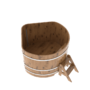Купель BentWood угловая из дуба (1,37 х1,37 м.), h=1,1 м. Натуральная Премиум Вы можете найти у нас на сайте фото - 2 BentWood угловая из дуба (1,37 х1,37 м.), h=1,1 м. Натуральная Премиум купель фото фото - 2