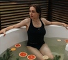 Купель Polar Spa ELITE 200 круглая с интегрированной печью для 2-4 человек (термососна темная) фото  фото - 17