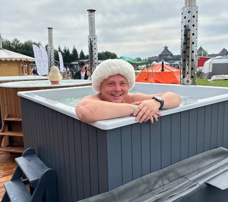 Купель Фурако Polar Spa ELITE QUATTRO 180 квадратная с интегрированной печью для 4 человек (термососна светлая) фото  фото - 16